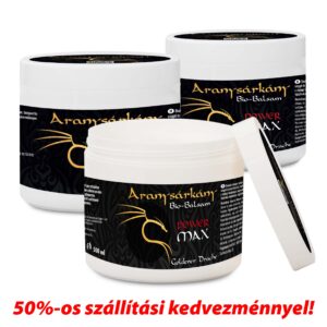 3 db Aranysárkány POWER MAX BIO Balzsam